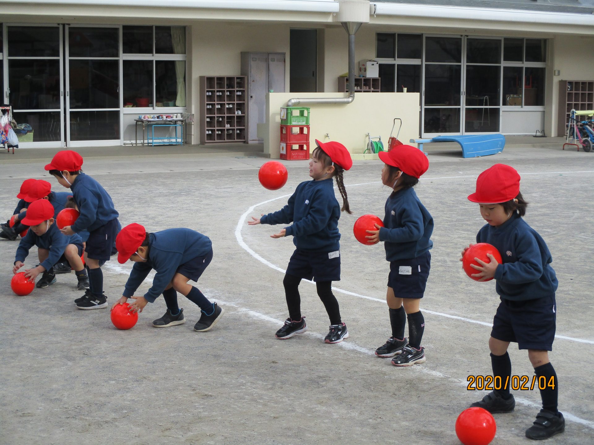 体育指導 晃華学園暁星幼稚園